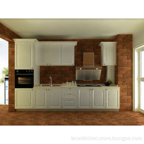 Economical and Practical Modular Kitchen Cabinet (Br p-1228)